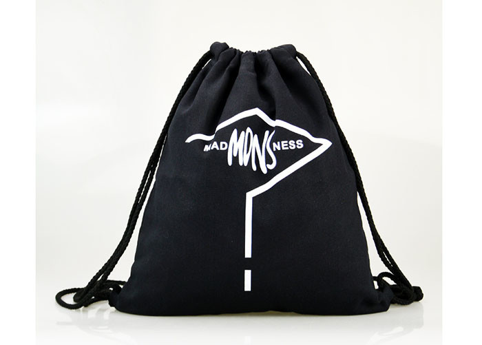 Cotton Personalised Drawstring Bag , Canvas Drawstring Bags Silk Printing