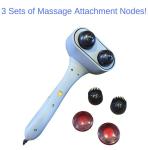 110V 220V Dual Heads Massage Hammer Customized Color 1.6KGS / 1.8KGS With Heat
