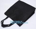 Fashion Laser Non Woven Bag with Customized Printing Metallic Shopping Tote Bag,
