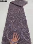 2023 new and high quality Australian beaded lace wedding dress with shiny beaded