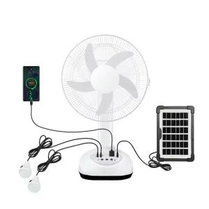 Wholesale Commercial Ac Dc Emergency Solar Desk Fan 16 Inch Solar Fan For Garage from china suppliers