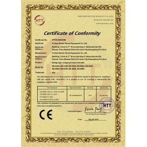 Foshan Bester Access Control Smart Equipment Co.,Ltd Certifications