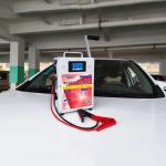 12V Power Supply Emergency Vehicle Jump Starter Hand Crank Generator Outdoor