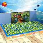 Kids Entertainment AR Interactive Projector Theme Park Zorbing Ball Gaming