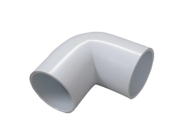 Corrosion Resistance 1.5" PVC Elbow Fittings For Irrigation , Plastic Pipe