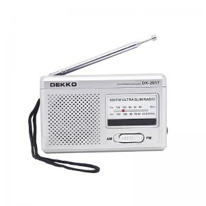 Wholesale Portable Pocket AM FM Radio With Rechargeable Battery 95mm Digital Earphone Jack from china suppliers