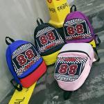 New nylon letter printed backpack fashion trend in summer in Europe and America