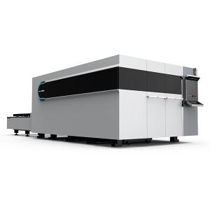 Wholesale 6kw 10kw 12kw Fiber Laser Cutting Machine High Power With Rotary And Exchange Platform 2060 from china suppliers
