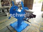 Accessories Of Cold Roll Forming Machine , Manual Double Head Hydraulic Uncoiler
