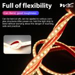 IP68 Weatherproof Dimmable 12V/24V LED Light Strip with 50000 Working Lifetime
