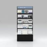 Cosmetic Shop Display Showcase Beauty Store Transparent Cabinet for Skincare