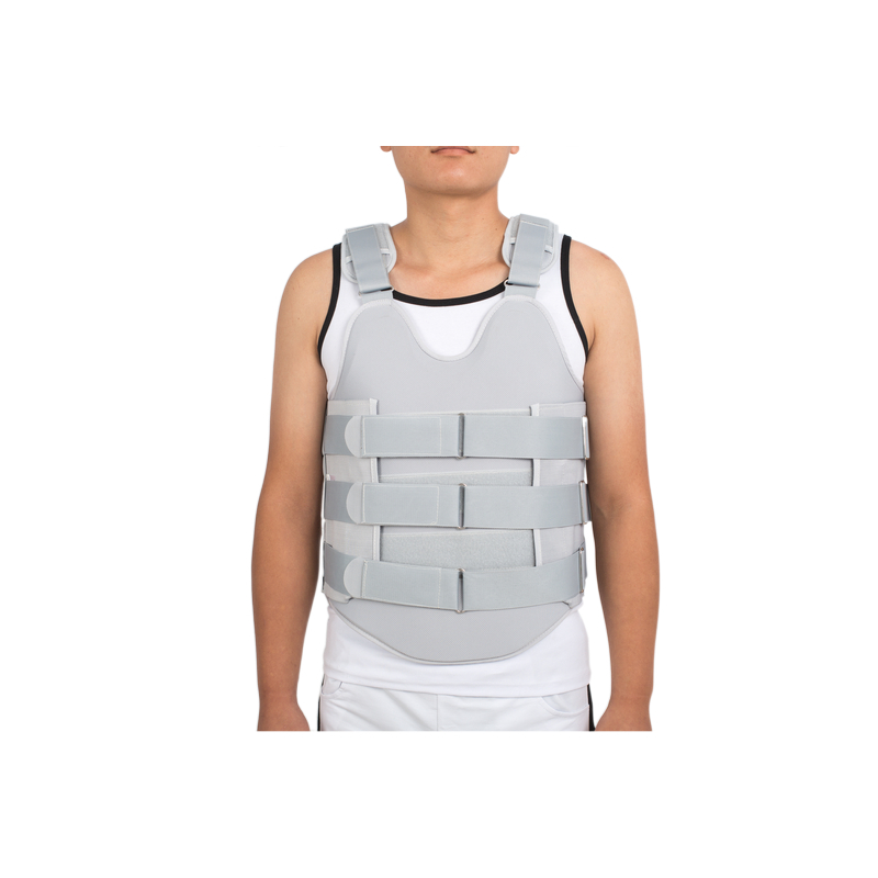 Thermoplastic thoracolumbar orthosis lumbar spine support upper back fracture fixation
