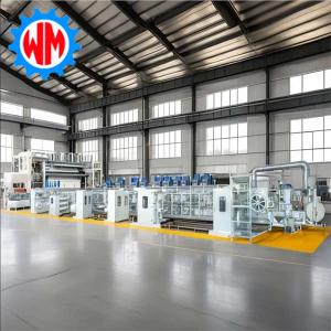 Wholesale 800pcss/Min Big Ring Waist Baby Pull Diaper Production Line Optional Intelligent Packaging System from china suppliers