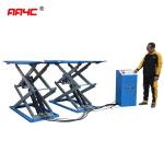 Low Profile Full Rise Scissor Vehicle Lift Surface Mounted 3T 6613lbs