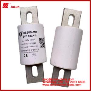 Wholesale Tubular Ceramic Power Battery Systems FUSE RS309-EVS 500A-C 500VDC 20KA GB Electric Vehicles Such As Power Drive Power Systems Ower Conversion Systems from china suppliers