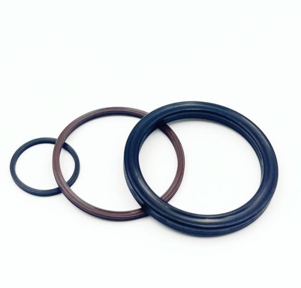 Brown Fkm 75 Material X Ring Seals AS568 Series Piston And Rod Sealing 75 Shore