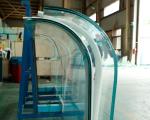 Customized Color Curved Low Iron Ultra Clear Laminated Glass for Hotel Main Door