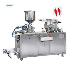 Wholesale 0.4-0.6Mpa Blister Packing Machine Automatic Chilli Sauce Liquid Filling DPP 80 from china suppliers