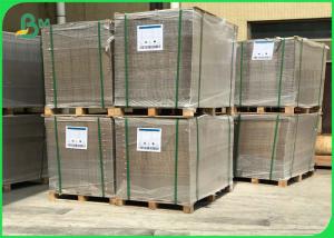Wholesale Hard sheet 2.5mm Grey Board Paper For Book Cover / Double Grey Cardboard from china suppliers