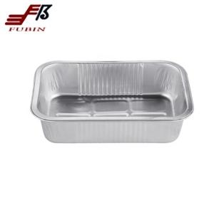 Wholesale High Quality Disposable aluminium Foil Box Recutangle Take Away Food Foil aluminium Containers With foil lid from china suppliers