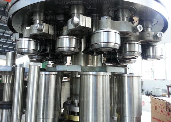can filling line and seaming carbonated beverage beer, CSD 40 heads Aluminum Can