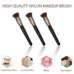 OEM Single Black Gradient Blush Brush ISO9001 For Face