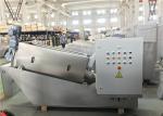 Durable Screw Press Dewatering Machine Automatic Operation Heavy Duty