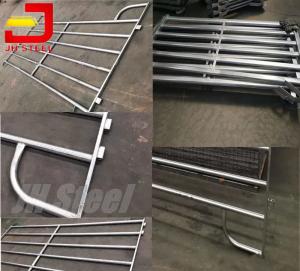 Wholesale Glavanized Steel 12ft Oval Bar Cattle Yard Panels from china suppliers