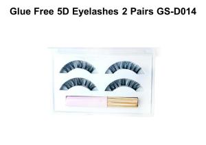 Wholesale Lightweight 2 Pairs 3D Mink Eyelashes / Natural Beauty False Eyelashes from china suppliers