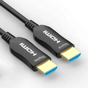 Wholesale Long Range to 4K and 8K HDMI Fiber Optic Cable supports HDMI 2.0/1.4 from china suppliers