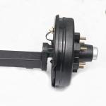 OEM ODM Hot Dip Galvanised Trailer Drop Axles 1200Kg To 2000Kg