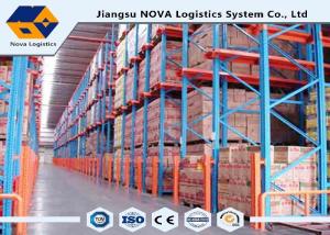Wholesale Heavy Duty Powder Coating Drive In Pallet Racking System For Logistics Centers from china suppliers
