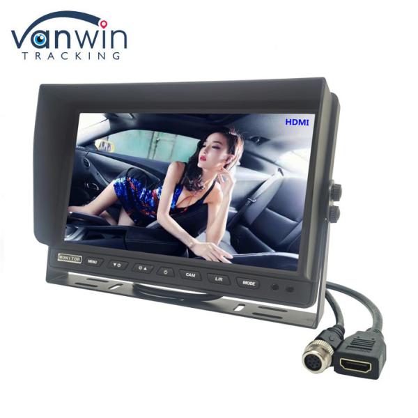 7 Inch High Resolution 1024x600 Resolution Car TV Monitor With HDMI Connector