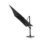 360° Swivel Outdoor Hanging Umbrella With Roman Umbrella Cloth Rotary Wrench