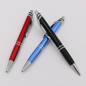Wholesale High Quality Customized Aluminum Barrel Ballpoint Pen Retractable Ball Pen With Logo from china suppliers