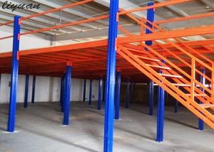 Wholesale Optional Color Mezzanine Floor Construction , Warehouse Mezzanine Floor from china suppliers