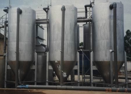 White Sand Filter Water Treatment , Sewage Industrial Sand Filter