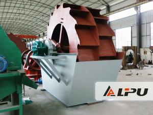 Wholesale 11kw Power Bucket Type Sand Washing Machine For Cement Mixture Station , High Ablution from china suppliers