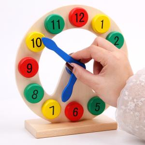 Wholesale Colorful Number Wooden Montessori Baby Toys Educational Enlightenment from china suppliers