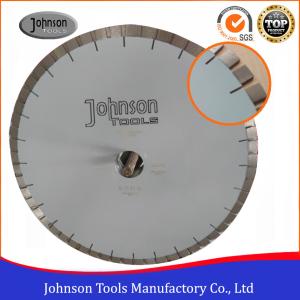 Wholesale 500mm Laser Welded Diamond Stone Cutting Blades for Cutting Granite , Double Segments and Silent Core from china suppliers