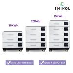 100AH 48V Solar Battery System 15kwh Lifepo4 Akku 51.2v 200ah 300ah Solar