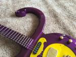 Custom guitar shop prince guitar Purple color boat anchor electric guitar with