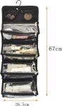 Large Capacity Hanging Eco-friendly Polyester Travel Toiletry Bag Makeup Bag 4