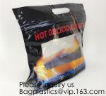Flat Bottom Clear Plastic Zipper Pouch For Snack Packing Food Bags For Rice