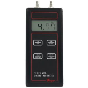 LCD Handheld Air Precision Pressure Transmitter Dwyer 477B