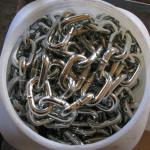 DIN5685A/C Marine Hardware Steel and Stainless Steel Welded Chain Short & Long
