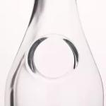 High Flint 700ml Spirit Glass Bottle With Cork Lid Thick Base Luxury Package For