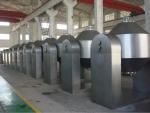 SUS304 SUS316L Industrial Mixer Machines Double Cone Rotary Vacuum Dryer