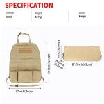 Front Backseat Car Organizer Bags Trunk Cooler For Groceries 17X22 Inch