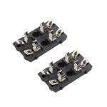 Glass Ceramic Tube 20mm Pcb Fuse Holder Box Fuse Clip ROHS International